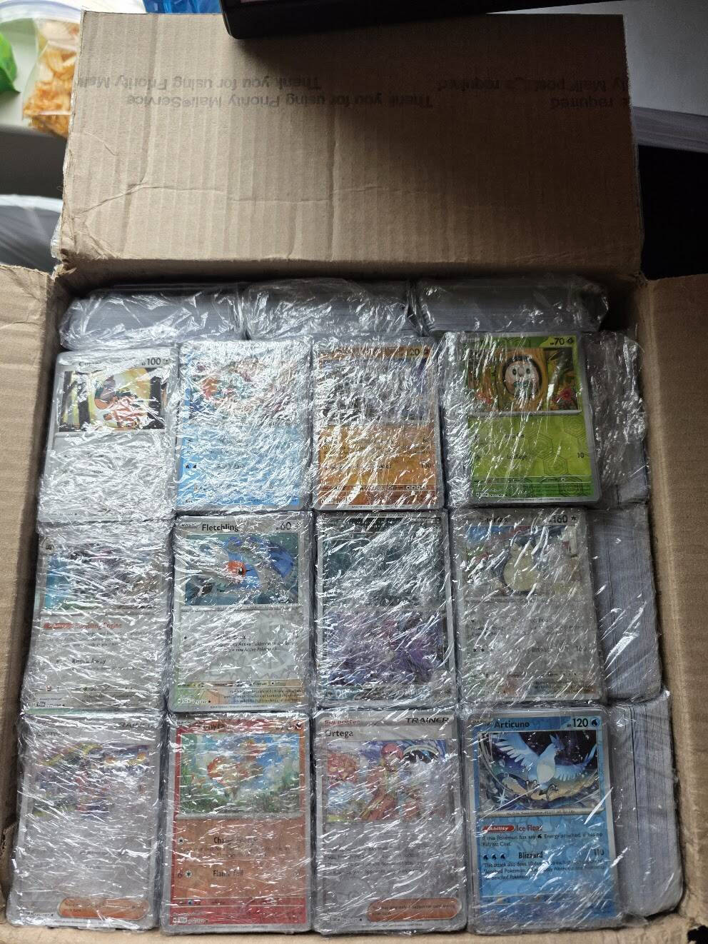 Carefully wrapped singles ready for fulfillment